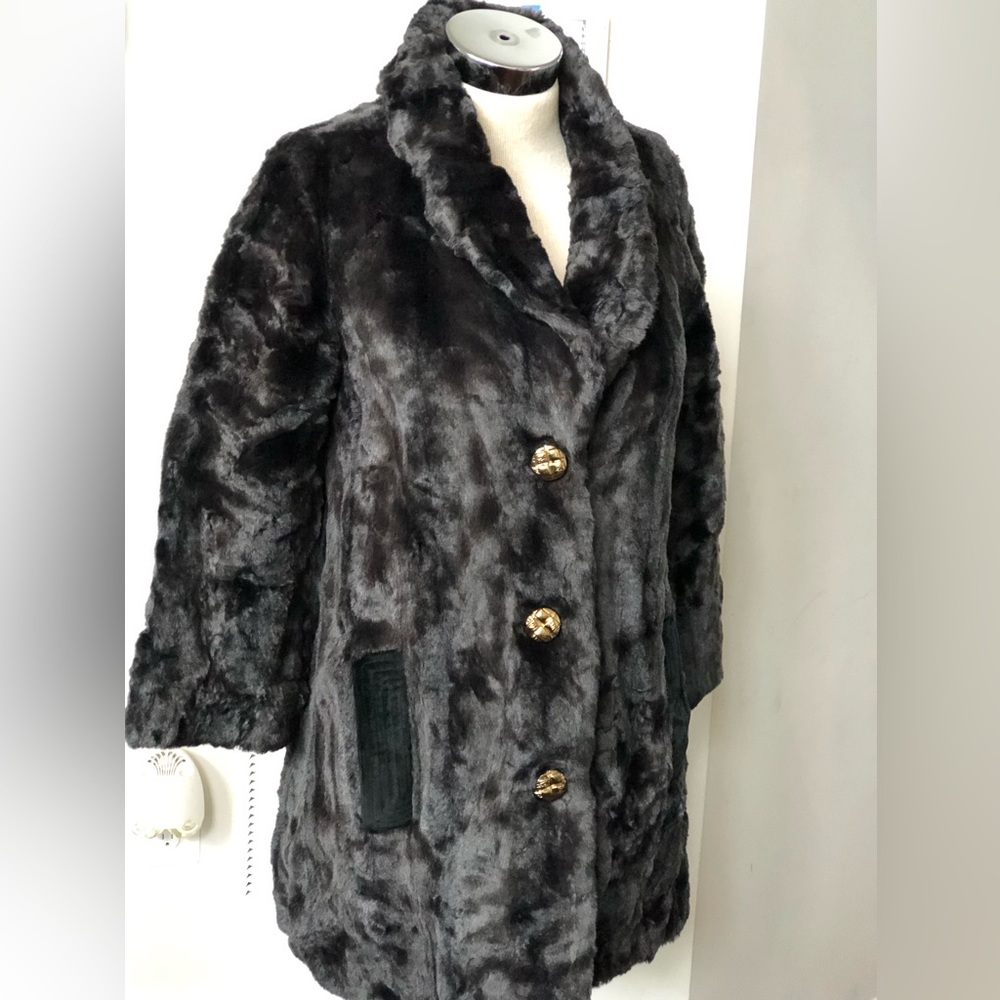 Vintage Juicy Couture Faux Fur Jacket